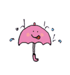 レインコートちゃん（個別スタンプ：32）