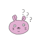 ふわもちうさぎ（個別スタンプ：3）