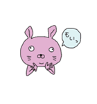 ふわもちうさぎ（個別スタンプ：21）