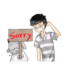 Mr.Yang ＆ Sheep（個別スタンプ：11）