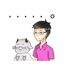 Mr.Yang ＆ Sheep（個別スタンプ：19）