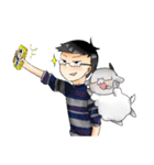 Mr.Yang ＆ Sheep（個別スタンプ：35）