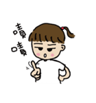 A-chu talking and drawing.（個別スタンプ：4）