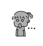 A-chu talking and drawing.（個別スタンプ：7）