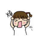 A-chu talking and drawing.（個別スタンプ：9）