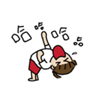 A-chu talking and drawing.（個別スタンプ：20）