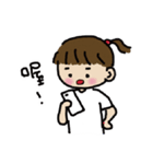 A-chu talking and drawing.（個別スタンプ：22）