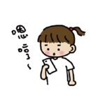 A-chu talking and drawing.（個別スタンプ：23）