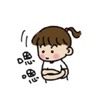 A-chu talking and drawing.（個別スタンプ：24）