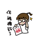 A-chu talking and drawing.（個別スタンプ：31）