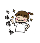 A-chu talking and drawing.（個別スタンプ：32）