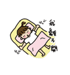 A-chu talking and drawing.（個別スタンプ：40）