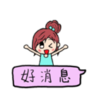The florid flower（個別スタンプ：5）