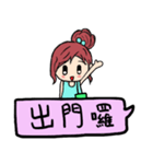 The florid flower（個別スタンプ：25）