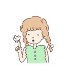 みつあみとおともだちのスタンプ（個別スタンプ：26）