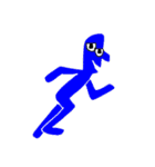 color humans（個別スタンプ：5）