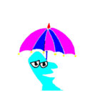 color humans（個別スタンプ：28）