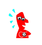 color humans（個別スタンプ：32）