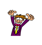 Business Man in Suit（個別スタンプ：5）