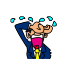 Business Man in Suit（個別スタンプ：9）