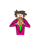 Business Man in Suit（個別スタンプ：11）
