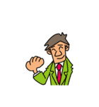 Business Man in Suit（個別スタンプ：15）
