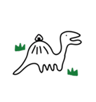 Dinosaurs Whose Mouths Cannot Close ！！！（個別スタンプ：7）