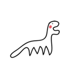 Dinosaurs Whose Mouths Cannot Close ！！！（個別スタンプ：18）
