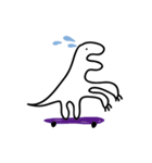 Dinosaurs Whose Mouths Cannot Close ！！！（個別スタンプ：22）