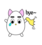 猫のトリックオアトリート（個別スタンプ：10）