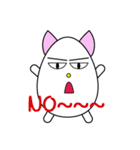 猫のトリックオアトリート（個別スタンプ：21）