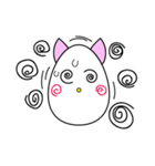 猫のトリックオアトリート（個別スタンプ：24）