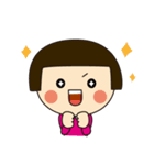 おかっぱ娘 第2弾（個別スタンプ：7）