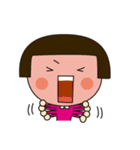 おかっぱ娘 第2弾（個別スタンプ：10）