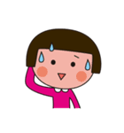 おかっぱ娘 第2弾（個別スタンプ：15）