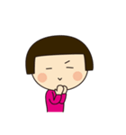 おかっぱ娘 第2弾（個別スタンプ：16）