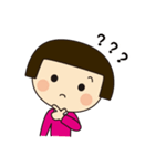 おかっぱ娘 第2弾（個別スタンプ：24）
