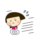 おかっぱ娘 第2弾（個別スタンプ：26）