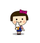 おかっぱ娘 第2弾（個別スタンプ：40）