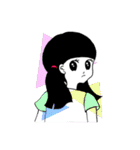ちょっと変テコな女の子スタンプ2（個別スタンプ：11）