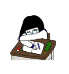 ちょっと変テコな女の子スタンプ2（個別スタンプ：24）