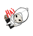Hantu Rupawan: Pocong ＆ Kuntilanak（個別スタンプ：1）
