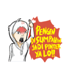 Hantu Rupawan: Pocong ＆ Kuntilanak（個別スタンプ：21）