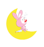 Mischievous Pink Rabbit（個別スタンプ：26）