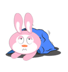 Mischievous Pink Rabbit（個別スタンプ：31）