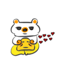 My teddy life(love)（個別スタンプ：6）