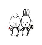 The Crazy Bear ＆ Rabbit（個別スタンプ：40）