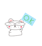 可愛い楽しい猫。（個別スタンプ：10）