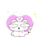 可愛い楽しい猫。（個別スタンプ：37）