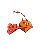 Smelly bird brother（個別スタンプ：22）